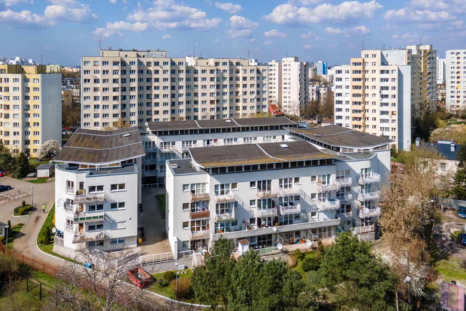 Zdjęcie architektury budynku Budynek mieszkalny